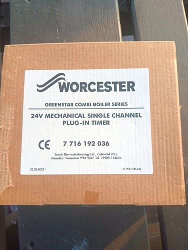 Worcester greenstar combi - combi, 24v