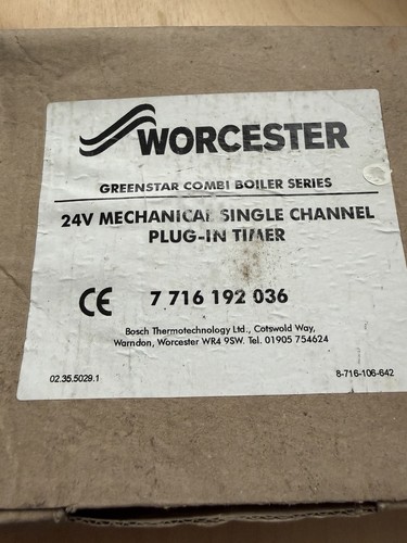 Worcester mt10 24v - worcester, mechanical