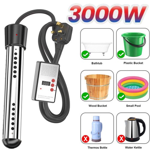 Plug immersion water heater - immersion,